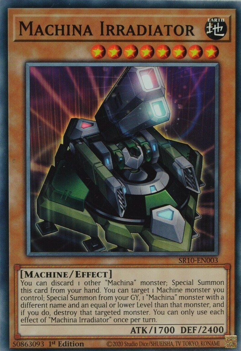 Machina Irradiator (10003) (SR10) - YuGiOh Single