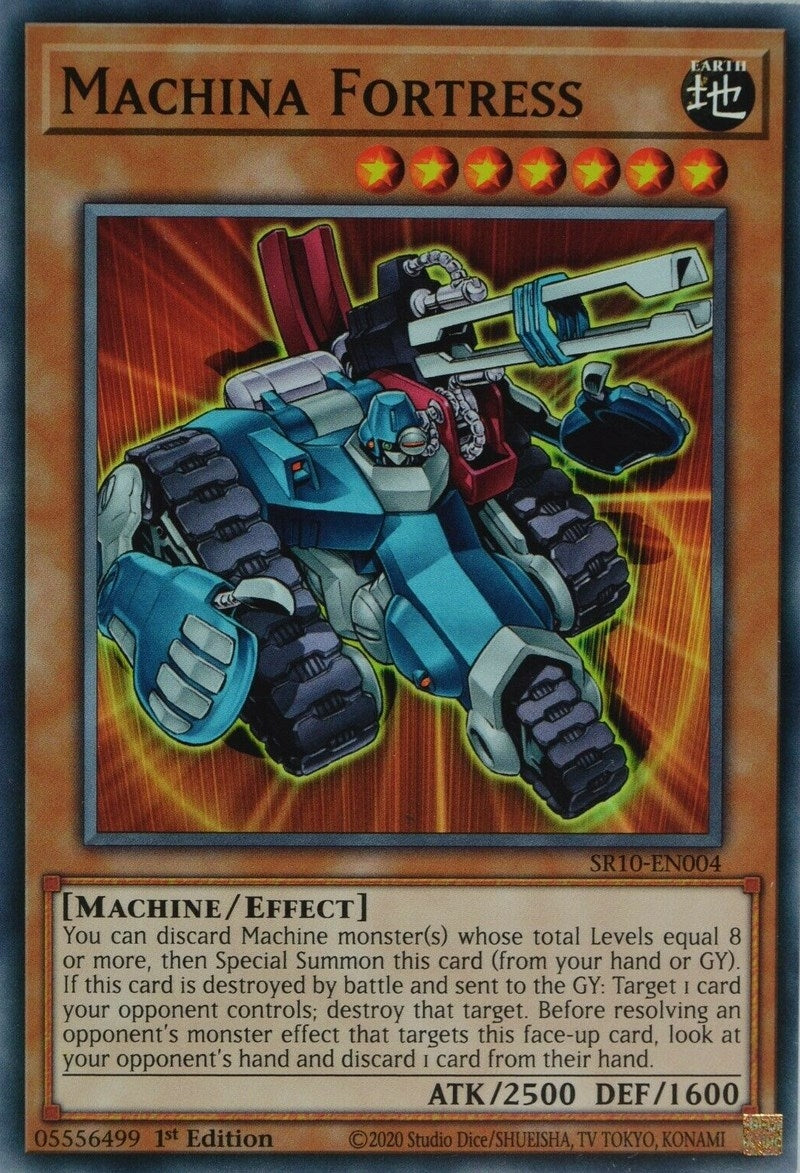 Machina Fortress (10004) (SR10) - YuGiOh Single
