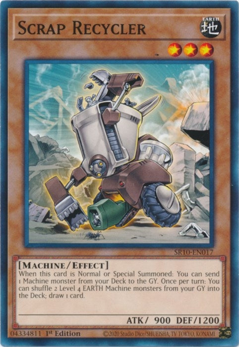 Scrap Recycler (10017) (SR10) - YuGiOh Single