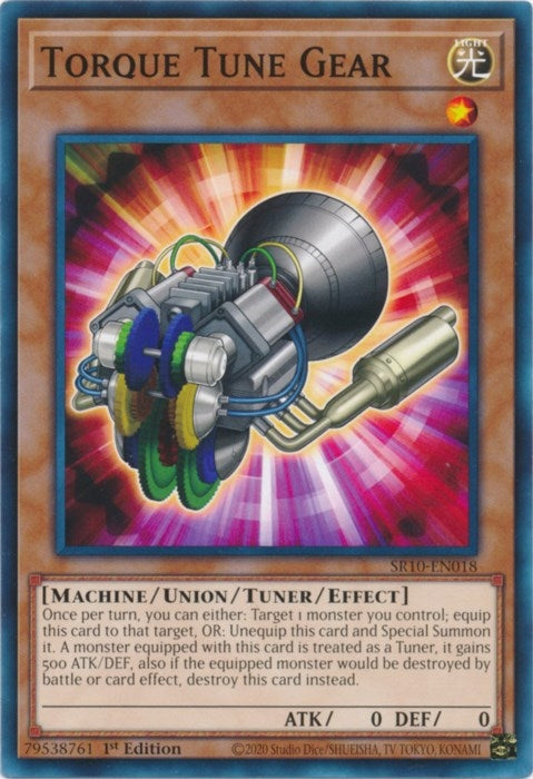 Torque Tune Gear (10018) (SR10) - YuGiOh Single