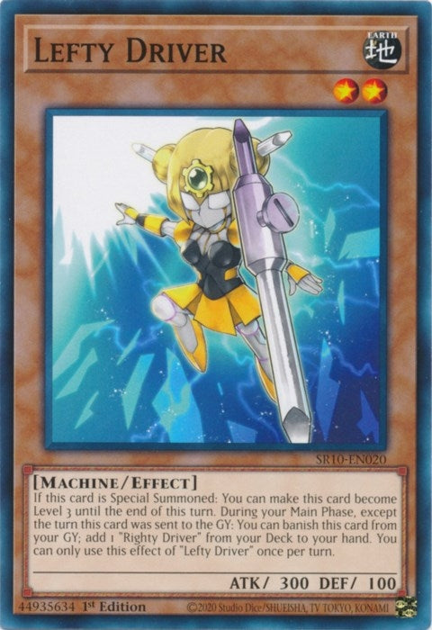 Lefty Driver (10020) (SR10) - YuGiOh Single