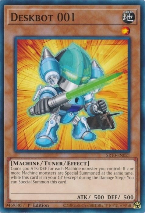 Deskbot 001 (10021) (SR10) - YuGiOh Single