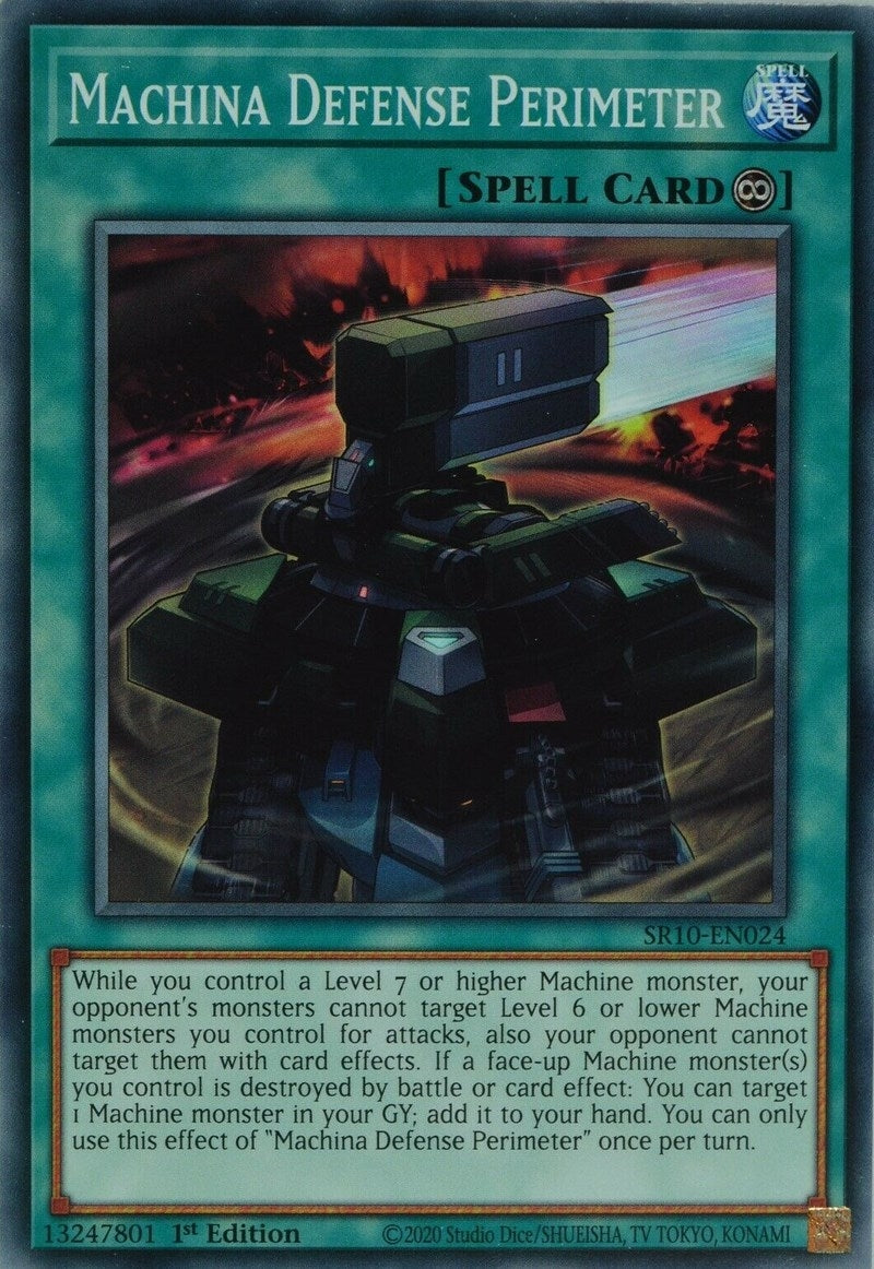 Machina Defense Perimeter (10024) (SR10) - YuGiOh Single