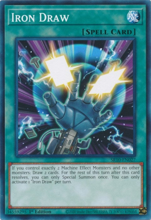 Iron Draw (10027) (SR10) - YuGiOh Single