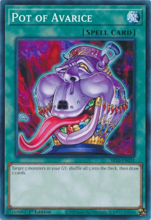 Pot of Avarice (10031) (SR10) - YuGiOh Single