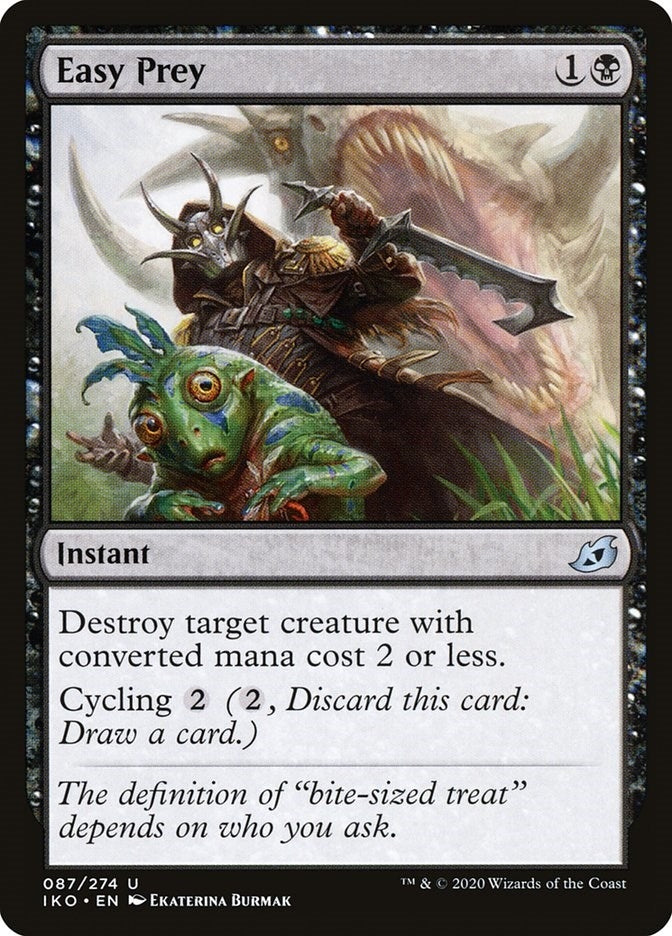 Easy Prey (87) [IKO] - MTG Single