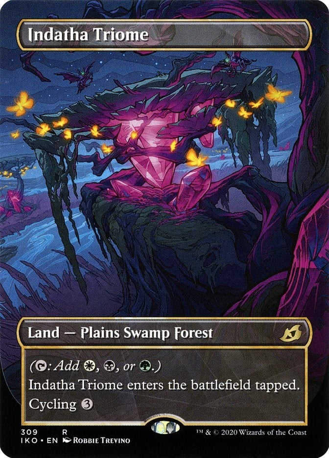 Indatha Triome (Showcase) (309) [IKO] - MTG Single