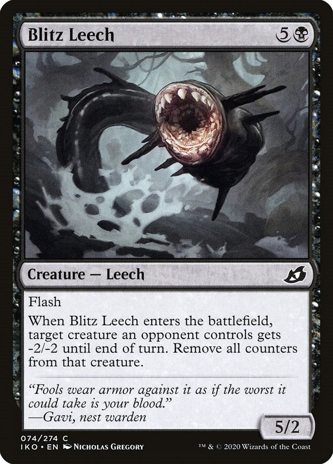 Blitz Leech (74) [IKO] - MTG Single