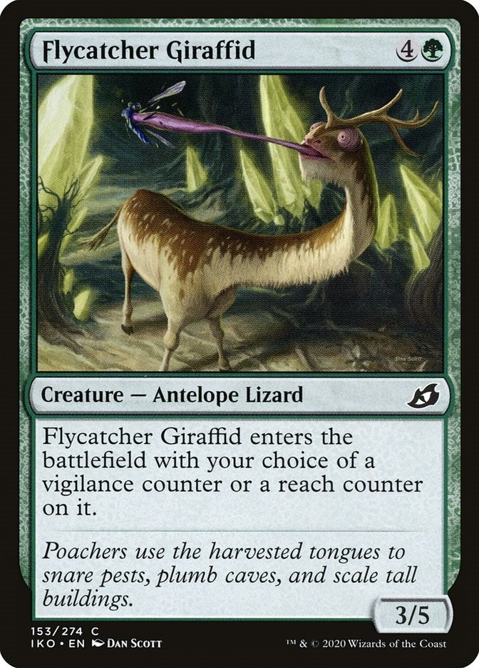 Flycatcher Giraffid (153) [IKO] - MTG Single