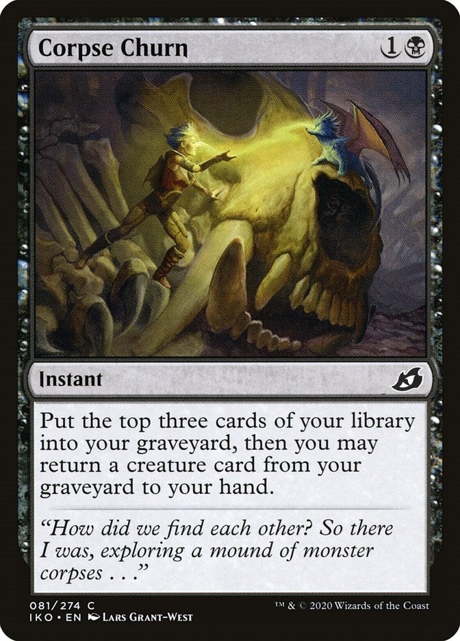Corpse Churn (81) [IKO] - MTG Single