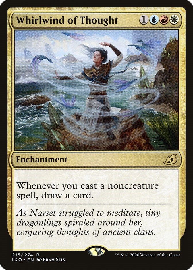 Whirlwind of Thought (215) [IKO] - MTG Single