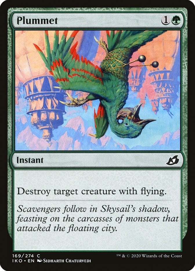 Plummet (169) [IKO] - MTG Single