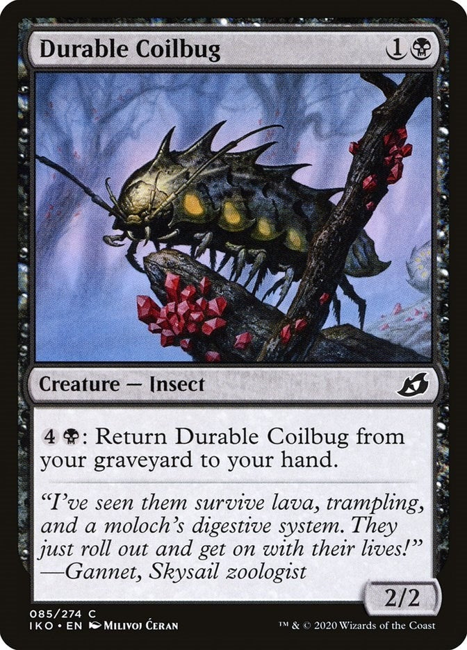 Durable Coilbug (85) [IKO] - MTG Single