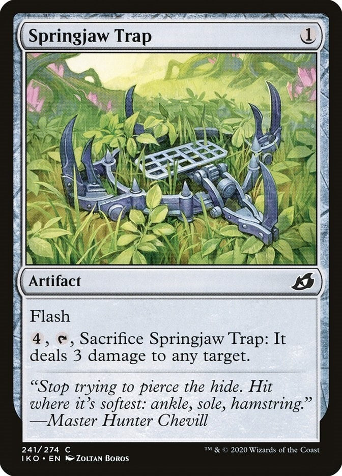 Springjaw Trap (241) [IKO] - MTG Single