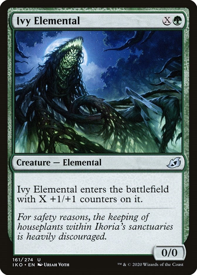 Ivy Elemental (161) [IKO] - MTG Single