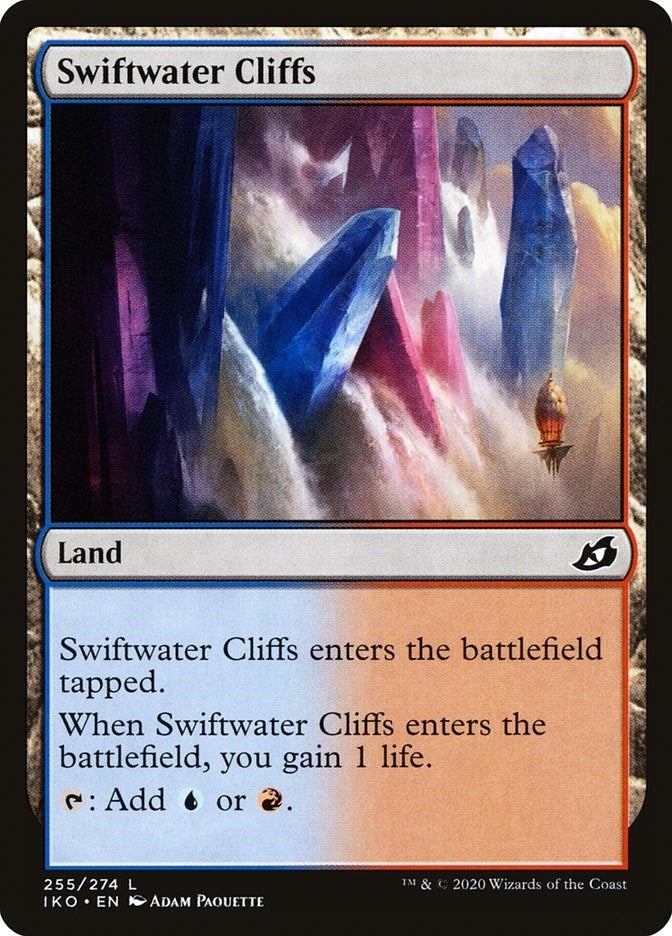 Swiftwater Cliffs (255) [IKO] - MTG Single