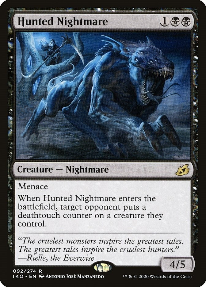 Hunted Nightmare (92) [IKO] - MTG Single