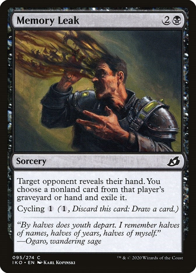 Memory Leak (95) [IKO] - MTG Single