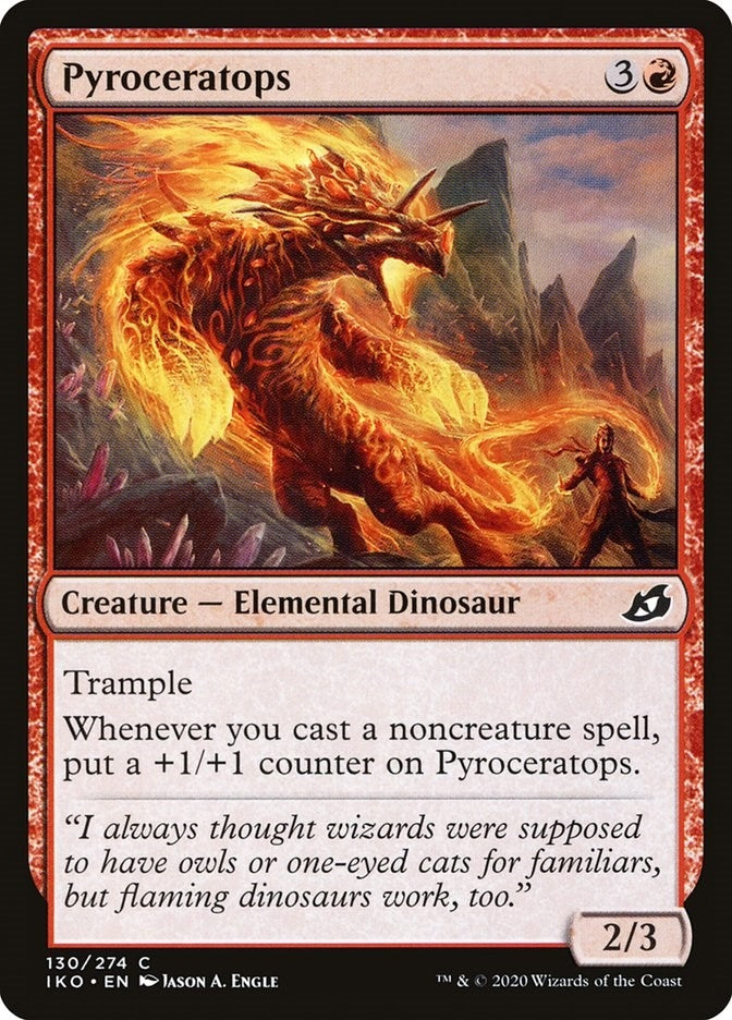 Pyroceratops (130) [IKO] - MTG Single