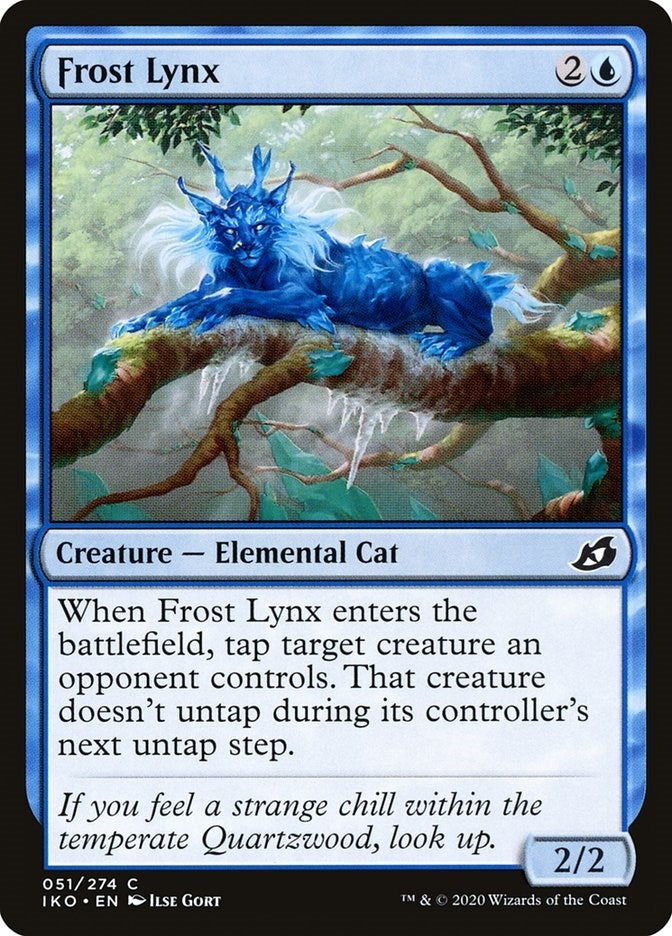 Frost Lynx (51) [IKO] - MTG Single
