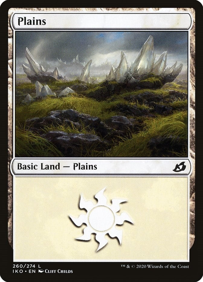 Plains (260) [IKO] - MTG Single