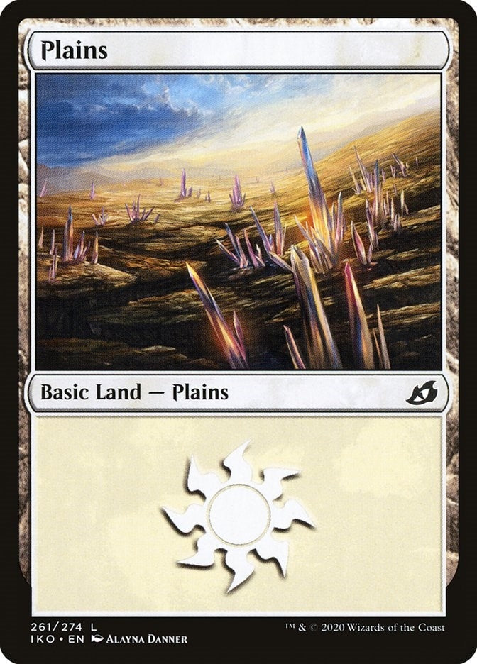 Plains (261) (261) [IKO] - MTG Single