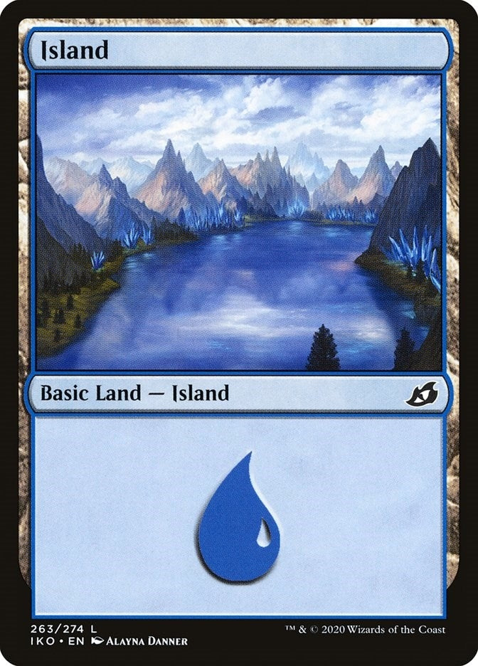 Island (263) (263) [IKO] - MTG Single