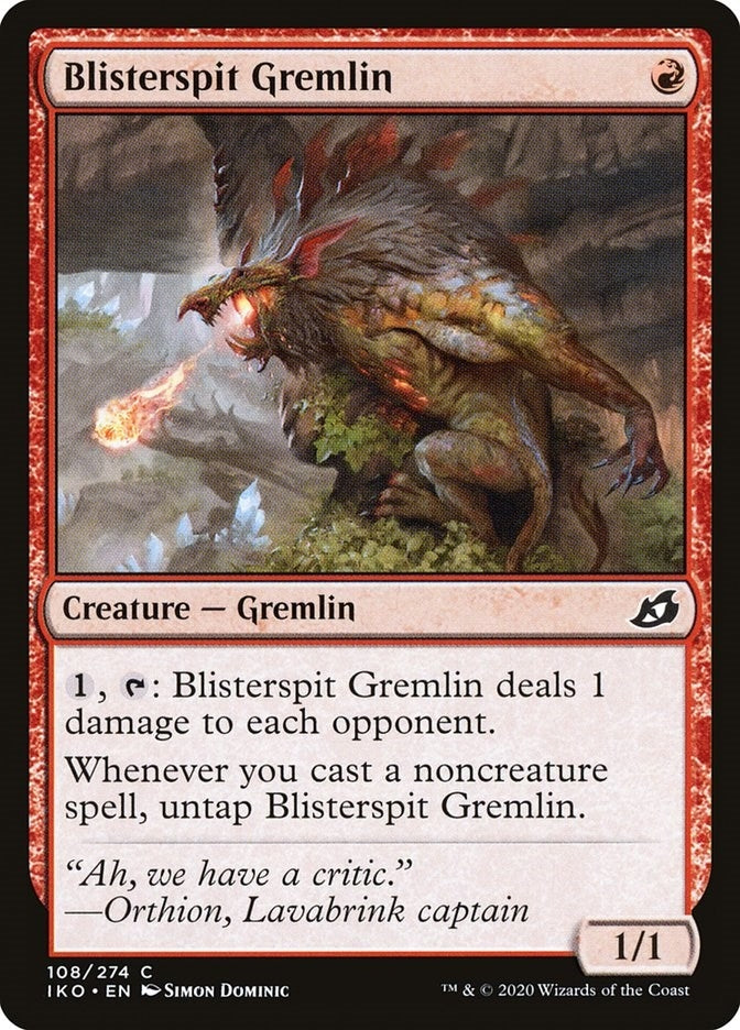 Blisterspit Gremlin (108) [IKO] - MTG Single