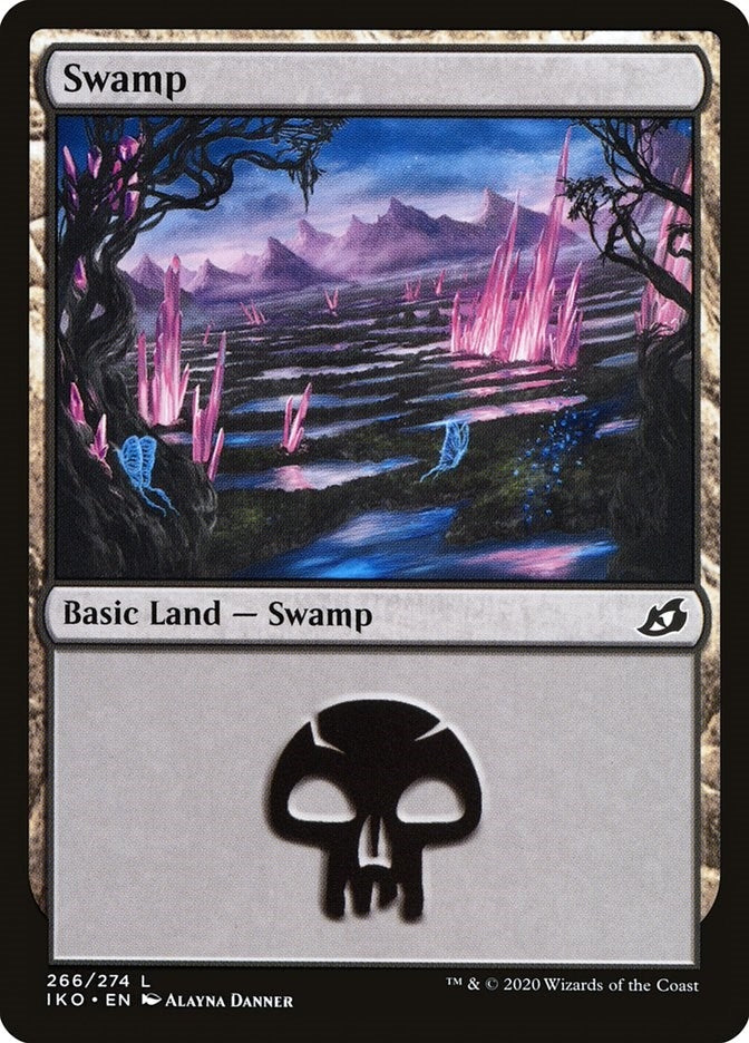 Swamp (266) [IKO] - MTG Single