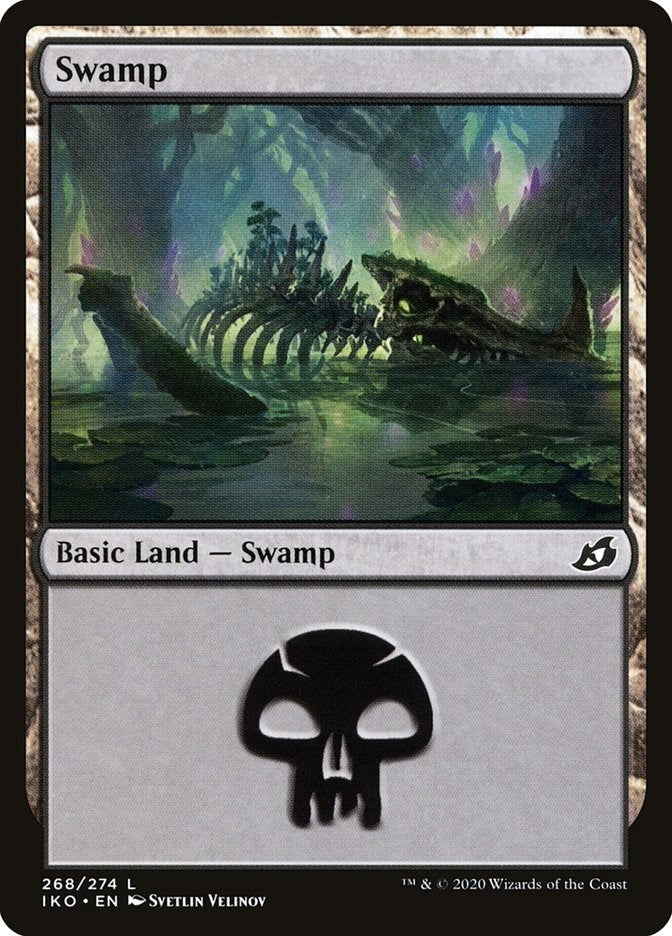 Swamp (268) (268) [IKO] - MTG Single