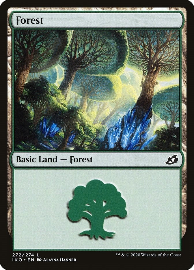 Forest (272) [IKO] - MTG Single
