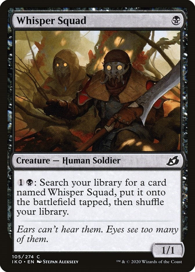 Whisper Squad (105) [IKO] - MTG Single
