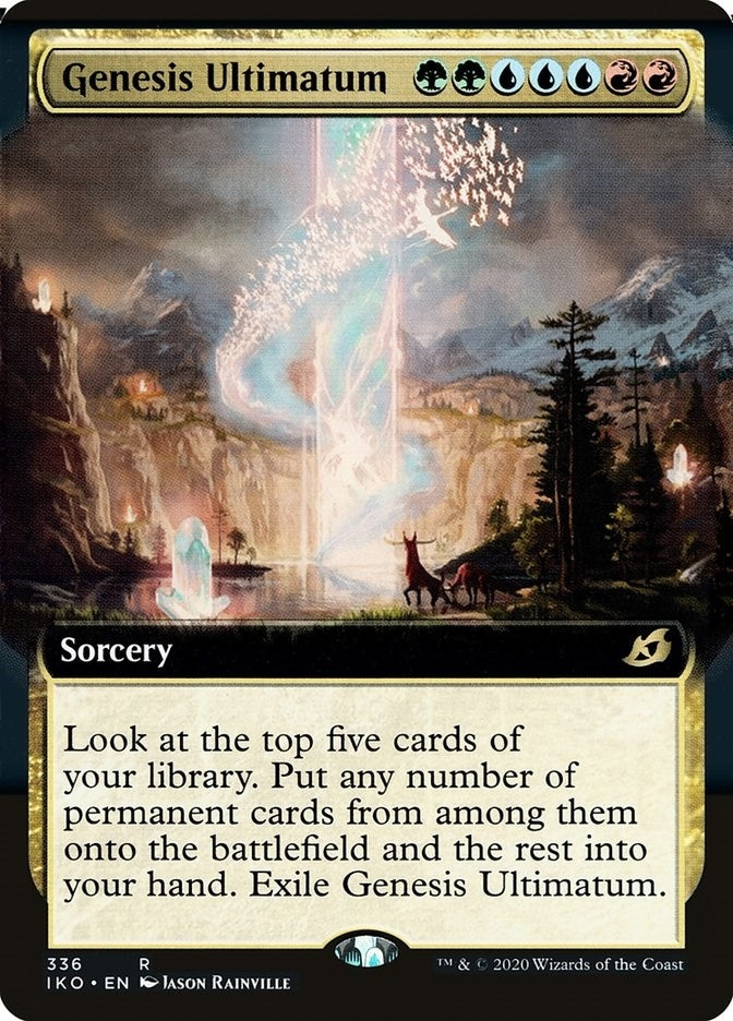Genesis Ultimatum (Extended Art) (336) [IKO] - MTG Single