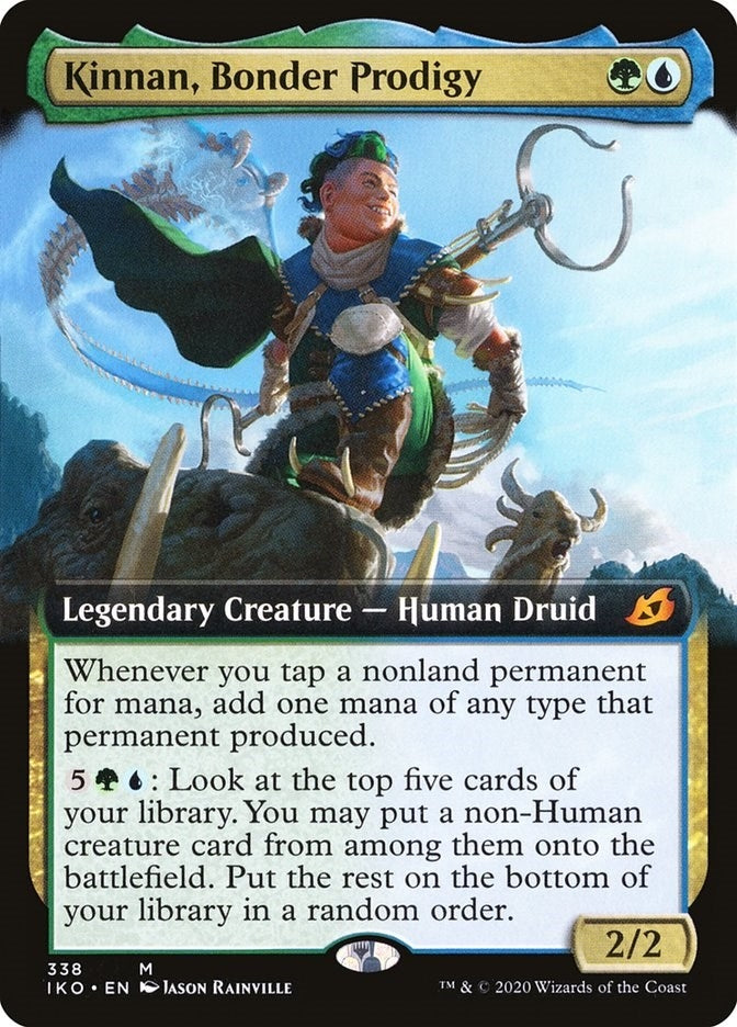 Kinnan Bonder Prodigy (Extended Art) (338) [IKO] - MTG Single