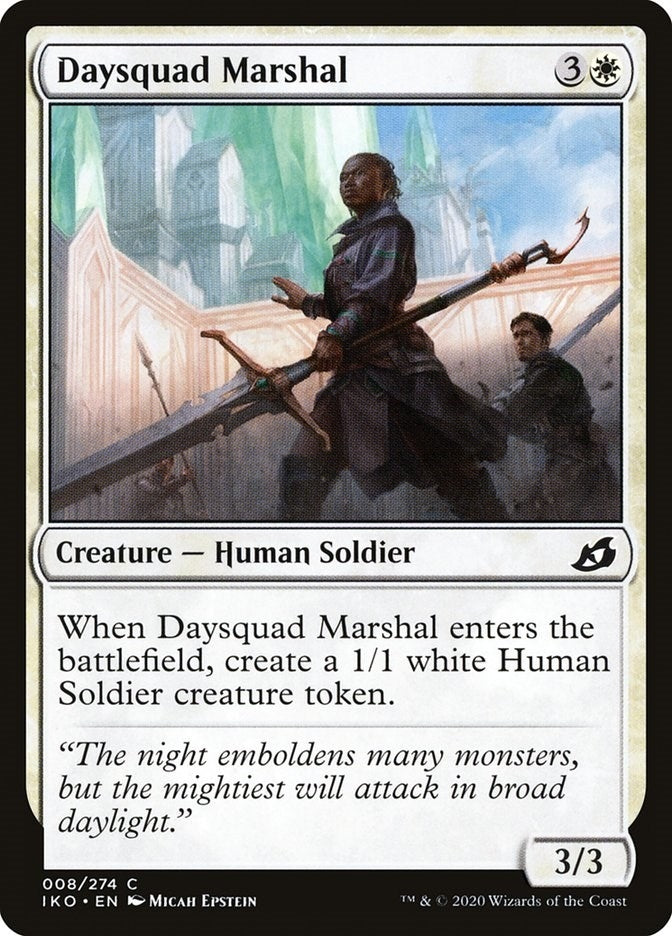 Daysquad Marshal (8) [IKO] - MTG Single