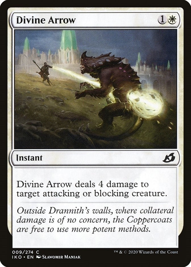 Divine Arrow (9) [IKO] - MTG Single