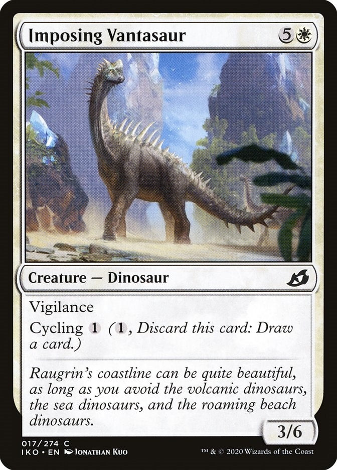 Imposing Vantasaur (17) [IKO] - MTG Single