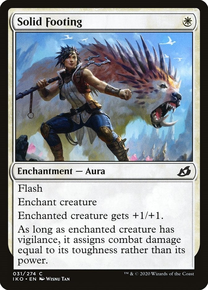 Solid Footing (31) [IKO] - MTG Single