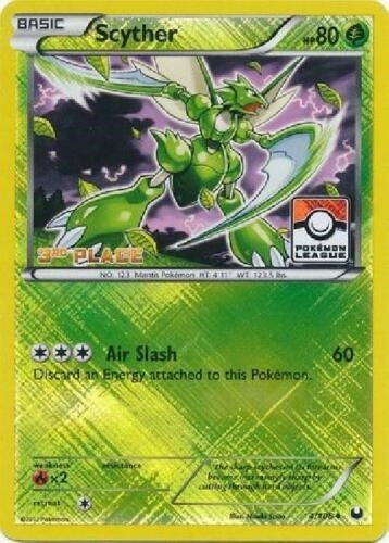 Image for Scyther - 4/108 (Pokemon League) [3rd Place] (004/108) (League & Championship Cards) - Pokemon