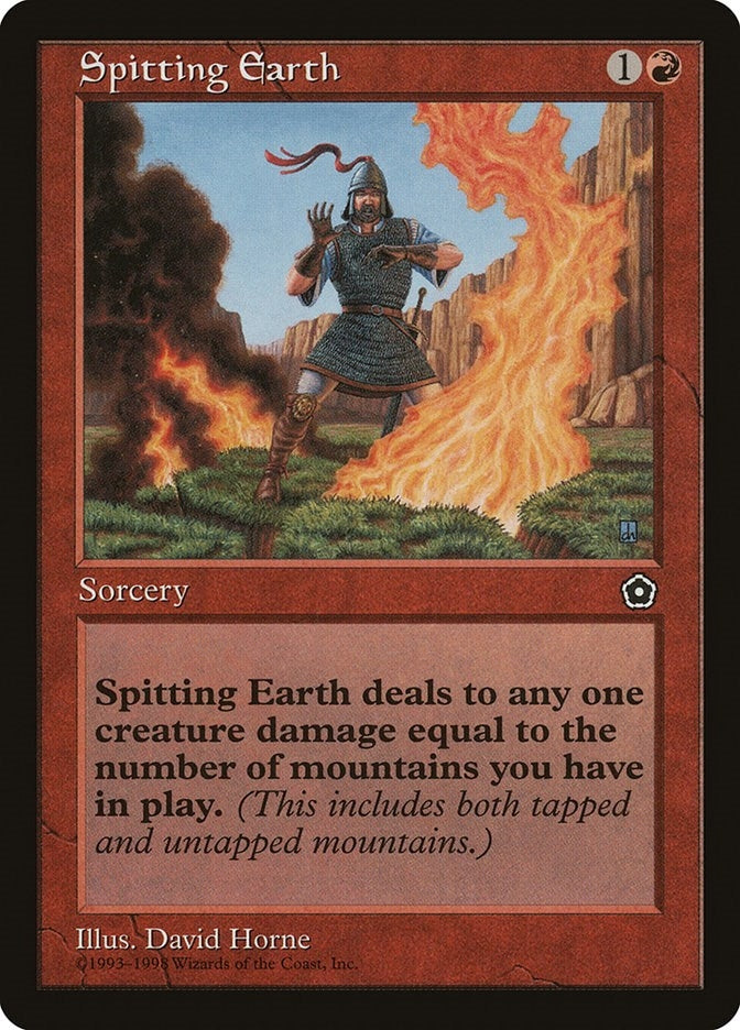 Spitting Earth [P02] - MTG Single