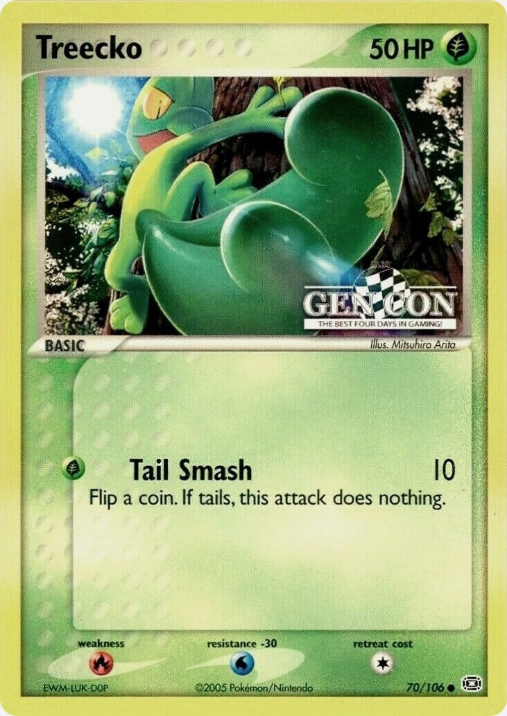 Image for Treecko - 70/106 (GEN CON) (070/106) (Miscellaneous Cards & Products) - Pokemon