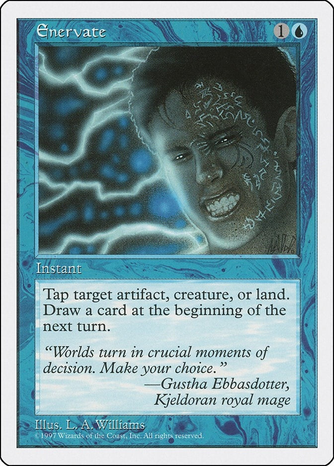 Enervate [5ED] - MTG Single