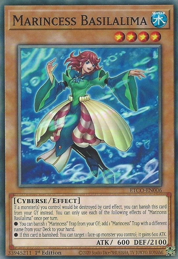 Marincess Basilalima (6) (ETCO) - YuGiOh Single
