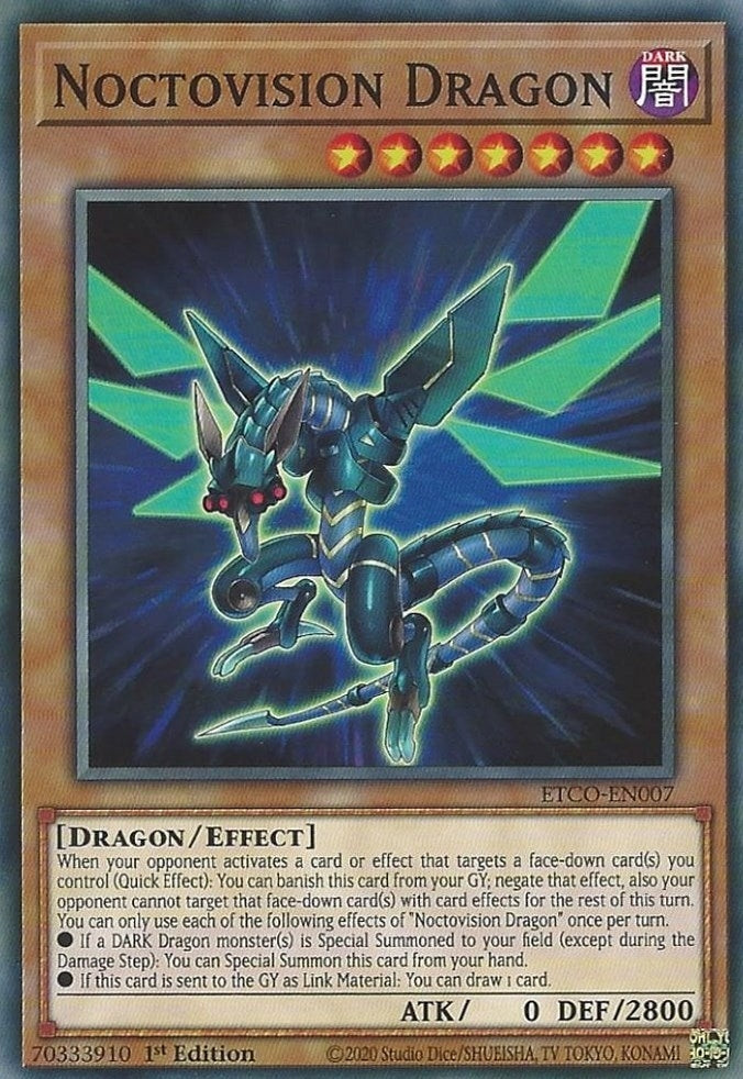 Noctovision Dragon (7) (ETCO) - YuGiOh Single