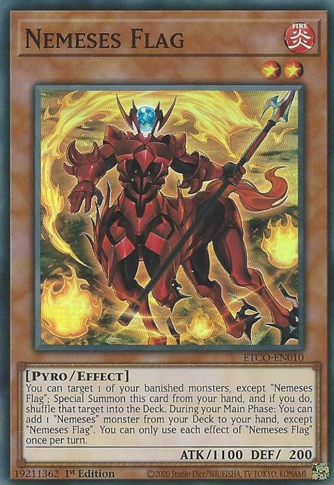 Nemeses Flag (10) (ETCO) - YuGiOh Single