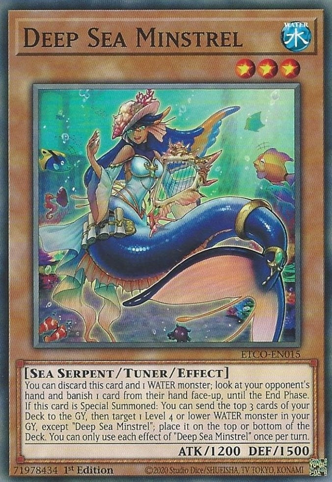 Deep Sea Minstrel (15) (ETCO) - YuGiOh Single