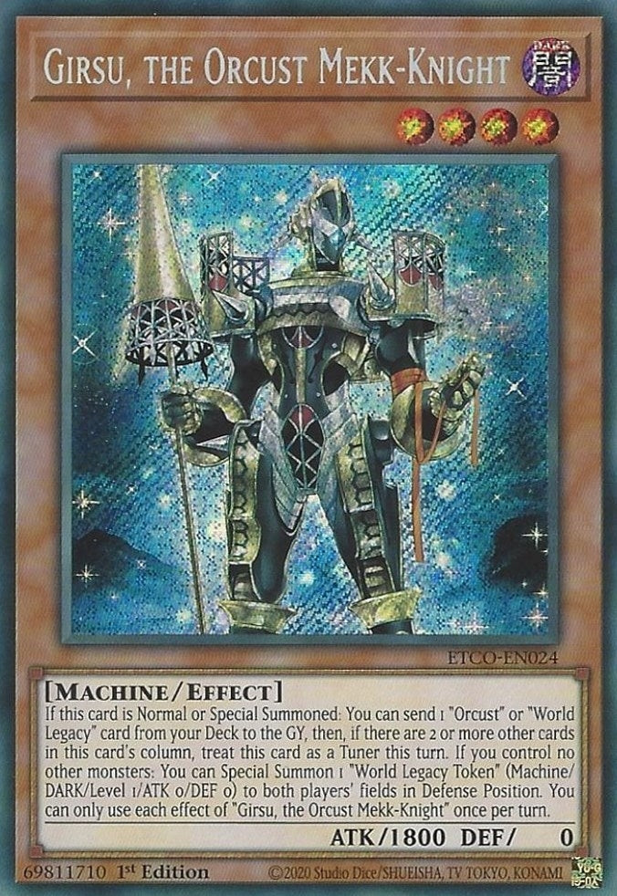 Girsu the Orcust Mekk-Knight (24) (ETCO) - YuGiOh Single
