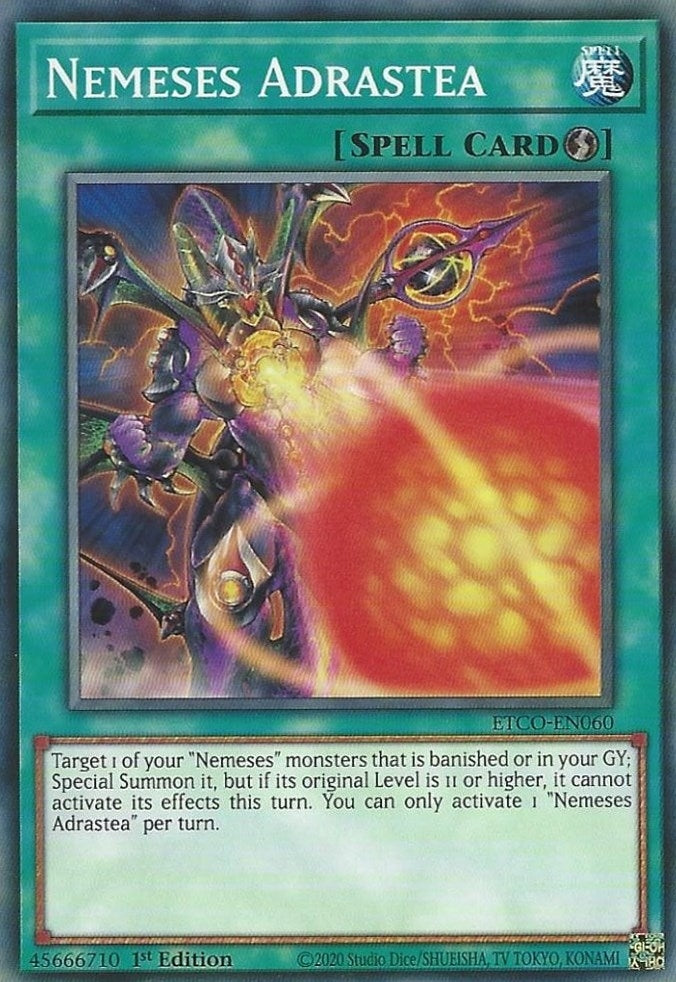 Nemeses Adrastea (60) (ETCO) - YuGiOh Single