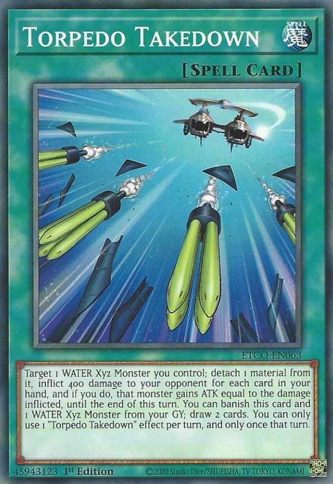 Torpedo Takedown (63) (ETCO) - YuGiOh Single