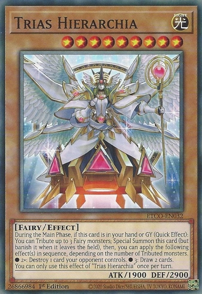 Trias Hierarchia (32) (ETCO) - YuGiOh Single